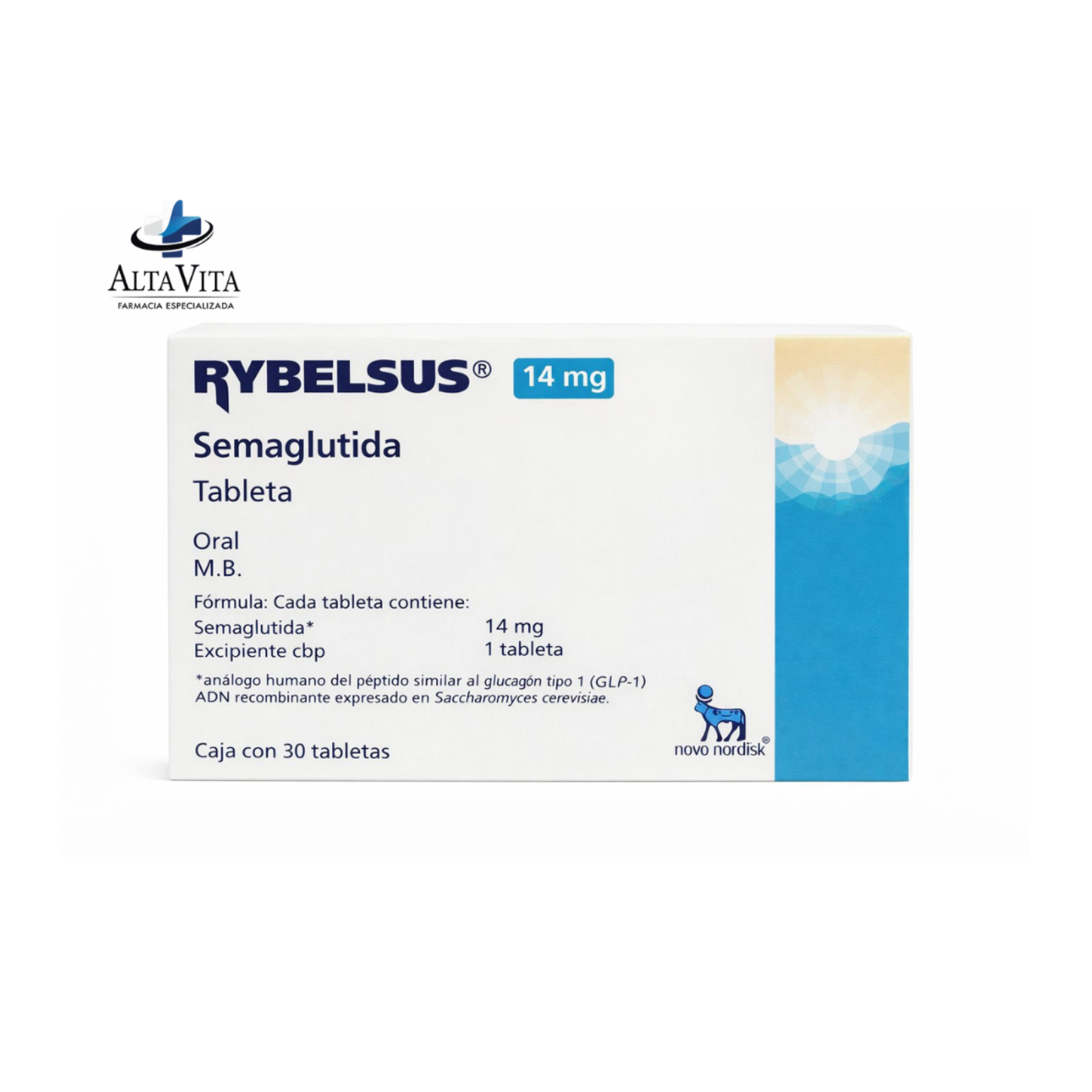 Rybelsus  14 mg  C/30 Tabletas - Semaglutida