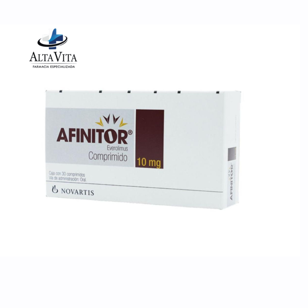 Afinitor 10mg C/30 Tabletas - Everolimus