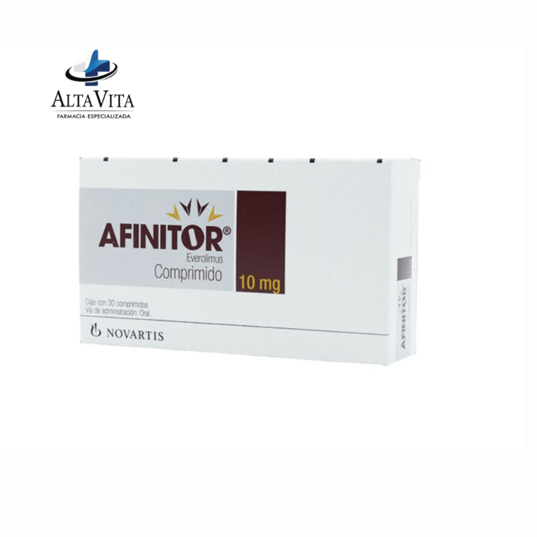 Afinitor 10mg C/30 Tabletas - Everolimus - Farmacia Oncológica Alta Vita