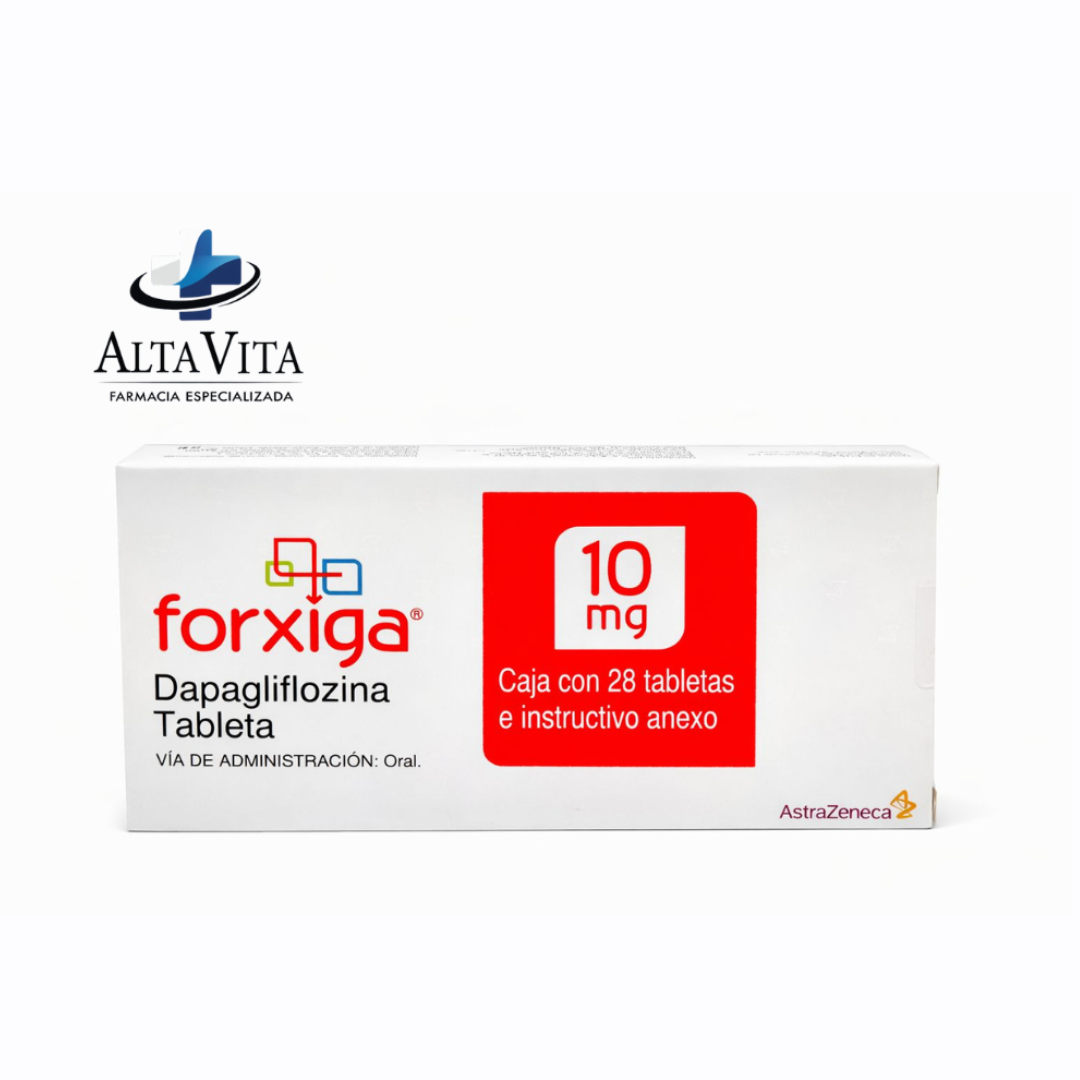 Forxiga 10 mg C/28 Tabletas - Dapagliflozina