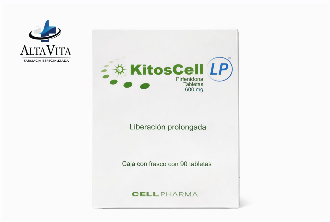Kitoscell Lp 600 mg C/90 Tabletas - Pirfenidona