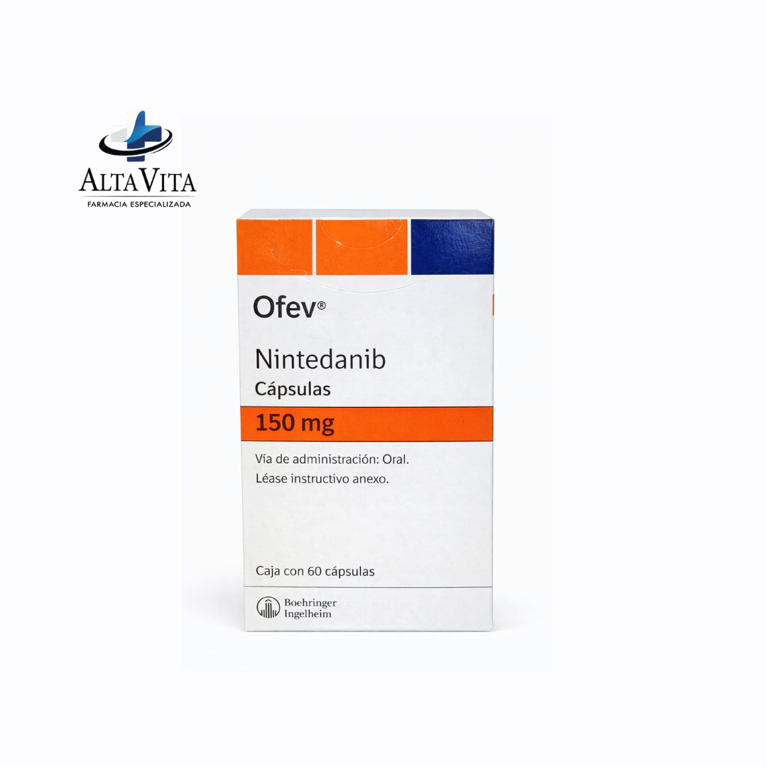 Ofev 150 mg C/60 Capsulas  - Nintedanib