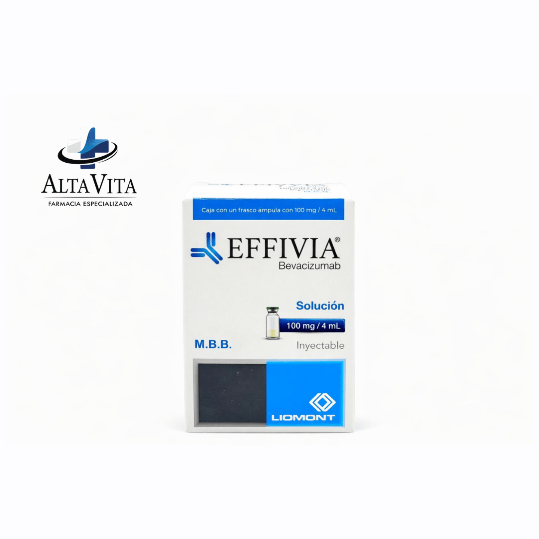 Effivia 100 mg / 4 mL Solución Inyectable - Bevacizumab - Farmacia Oncológica Alta Vita