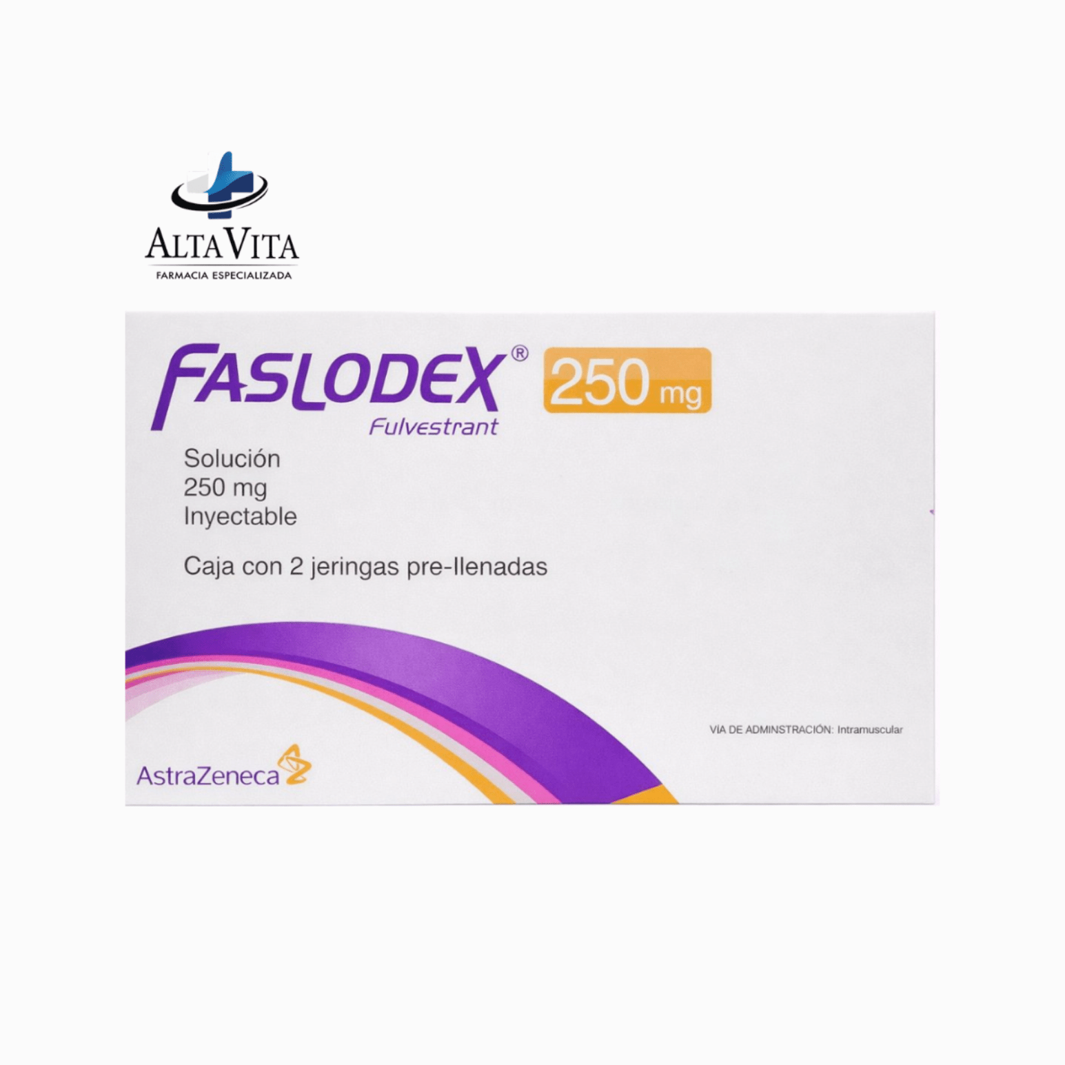 Faslodex 250 mg C/2 Jeringas Prellenadas - Fulvestrant - Farmacia Oncológica Alta Vita