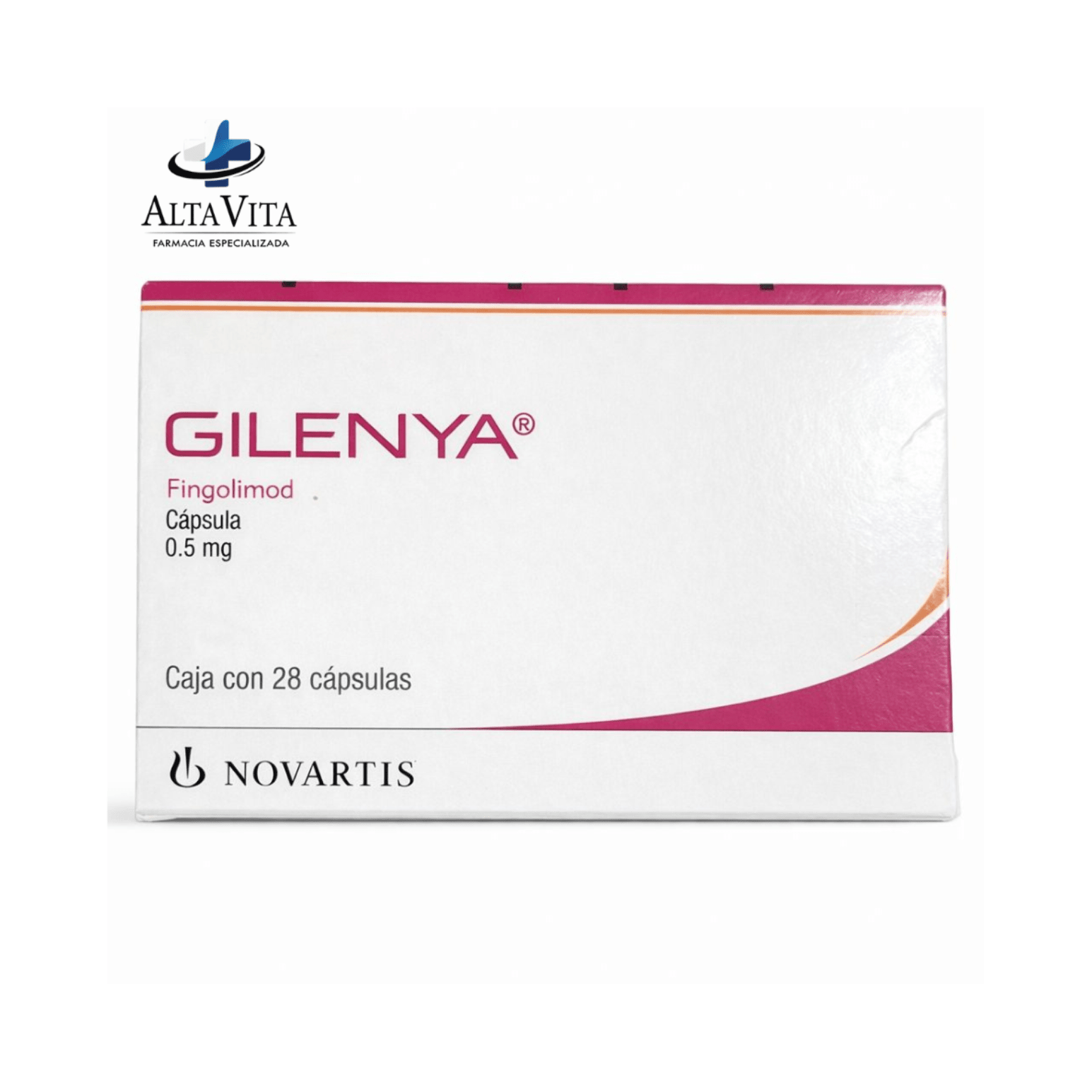 Gilenya 0.05 mg C/28 Capsulas - Fingolimod - Farmacia Oncológica Alta Vita