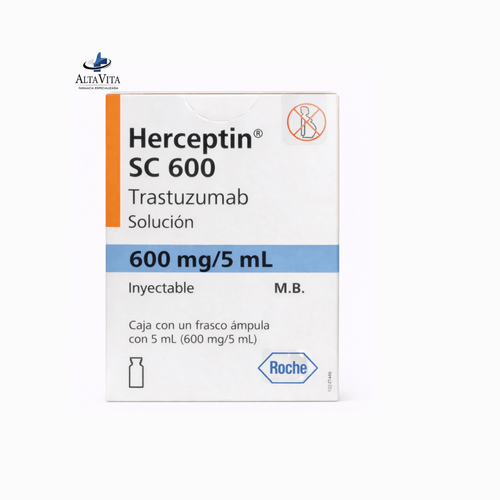 Herceptin SC 600 mg / 5 ml Solución Inyectable - Trastuzumab - Farmacia Oncológica Alta Vita