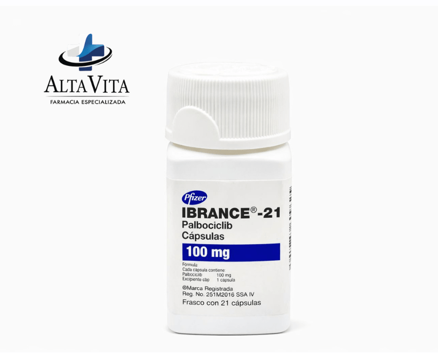 Ibrance 100 mg C/ 21 Capsulas - Palbociclib - Farmacia Oncológica Alta Vita