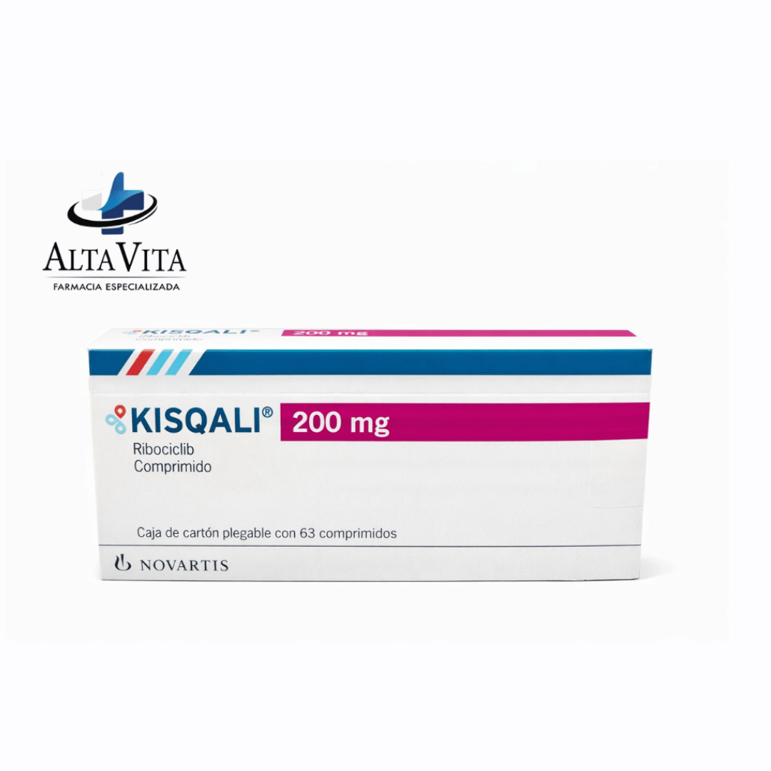 Kisqali 200 mg C/63 Tabletas - Ribociclib - Farmacia Oncológica Alta Vita