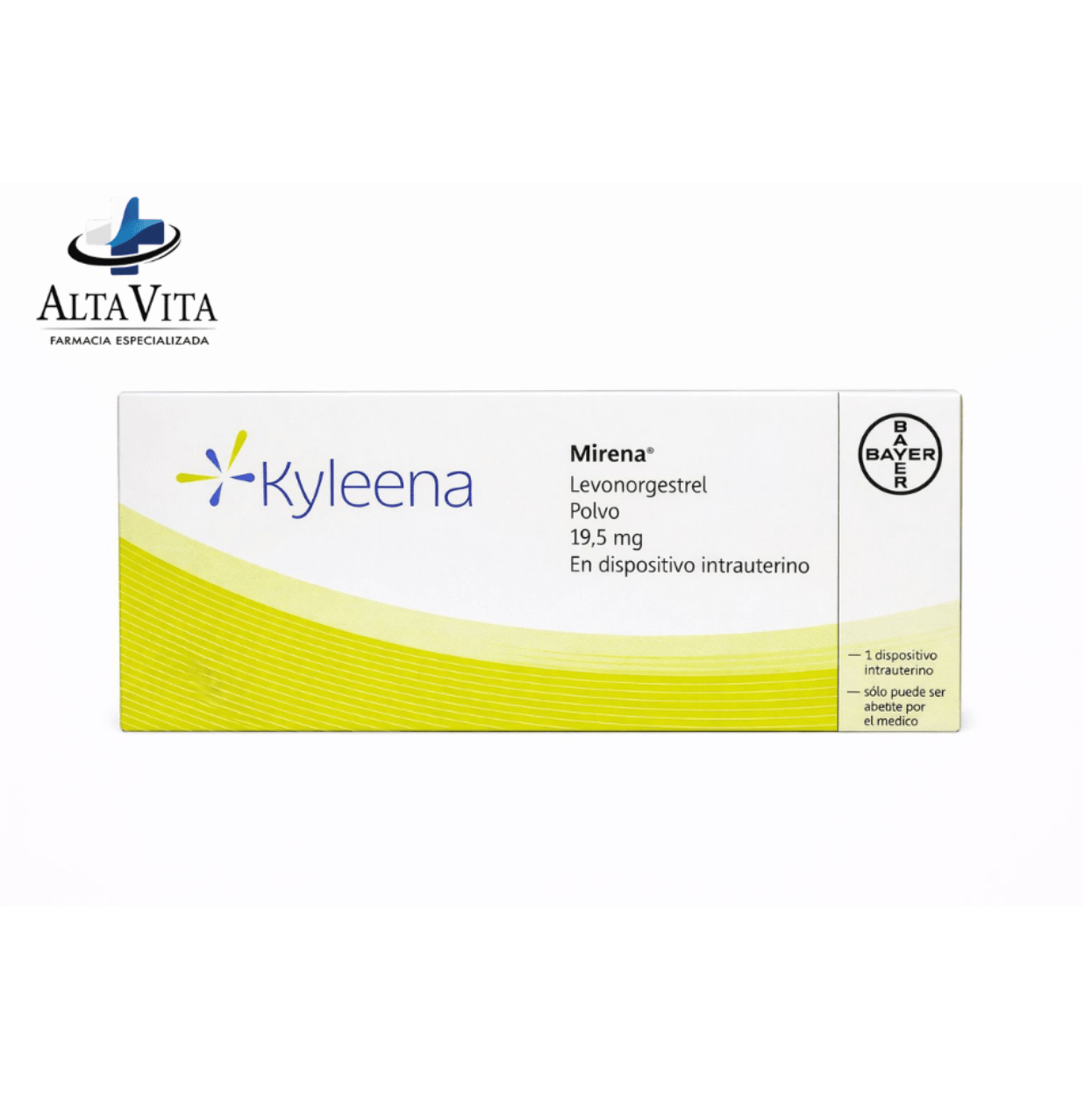 Kyleena DIU 19.6 mg - Levonorgestrel - Farmacia Oncológica Alta Vita