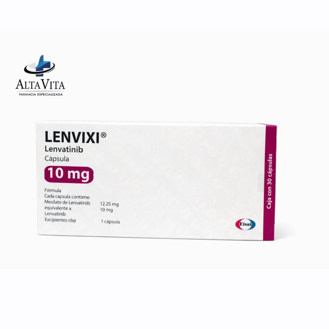 Lenvixi 10 mg C/30 Capsulas - Lenvatinib - Farmacia Oncológica Alta Vita