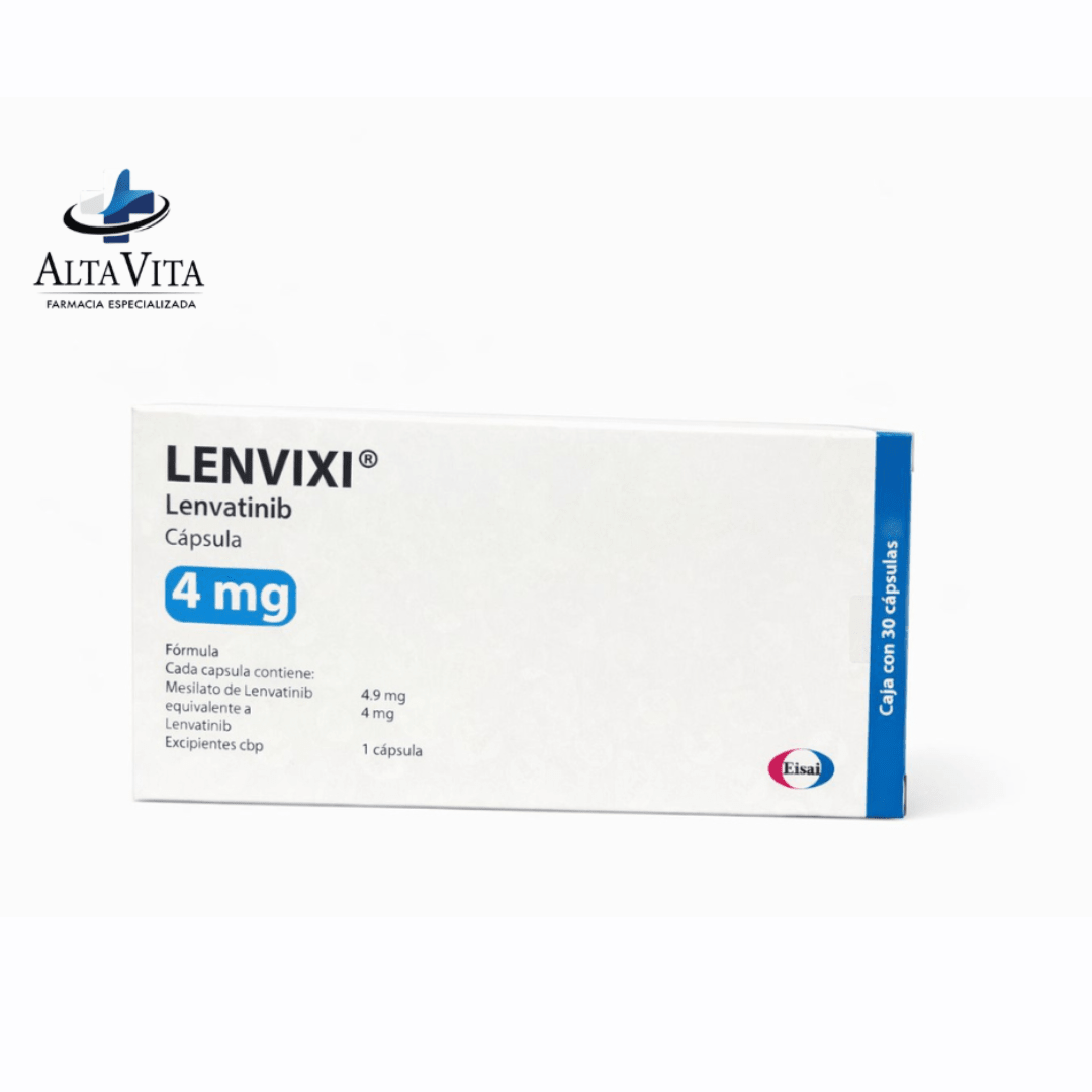 Lenvixi 4 mg C/30 Capsulas - Lenvatinib - Farmacia Oncológica Alta Vita