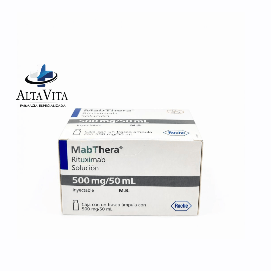 Mabthera 500 mg / 50 ml Inyectable - Rituximab - Farmacia Oncológica Alta Vita