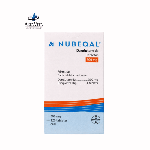 Nubeqal 300 mg c/120 Tabletas - Farmacia Oncológica Alta Vita
