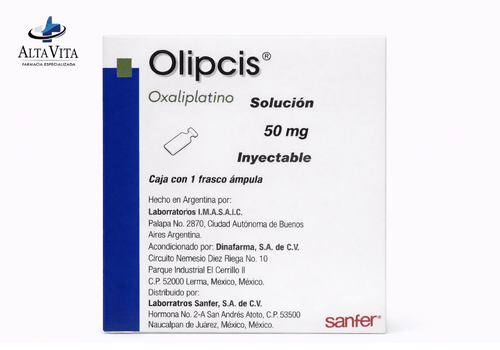Olipcis 50 mg Solución Inyectable - Farmacia Oncológica Alta Vita