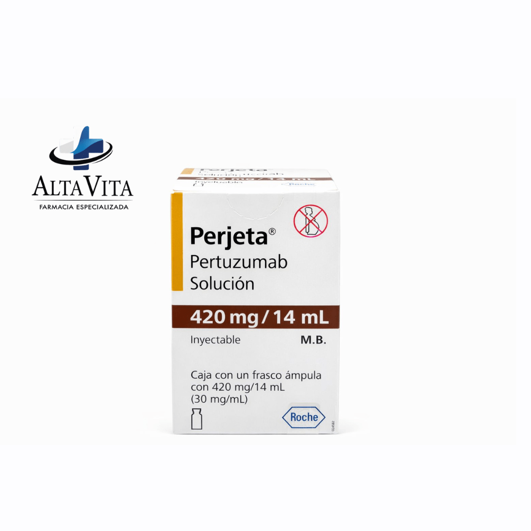 Perjeta 420 mg / 14 ml - Pertuzumab - Farmacia Oncológica Alta Vita