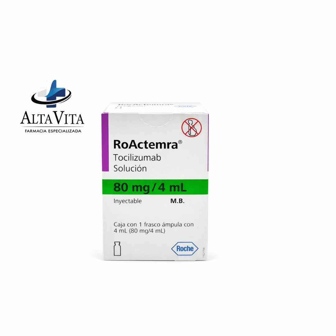 Roactemra 80 mg / 4 mL - Tocilizumab - Farmacia Oncológica Alta Vita