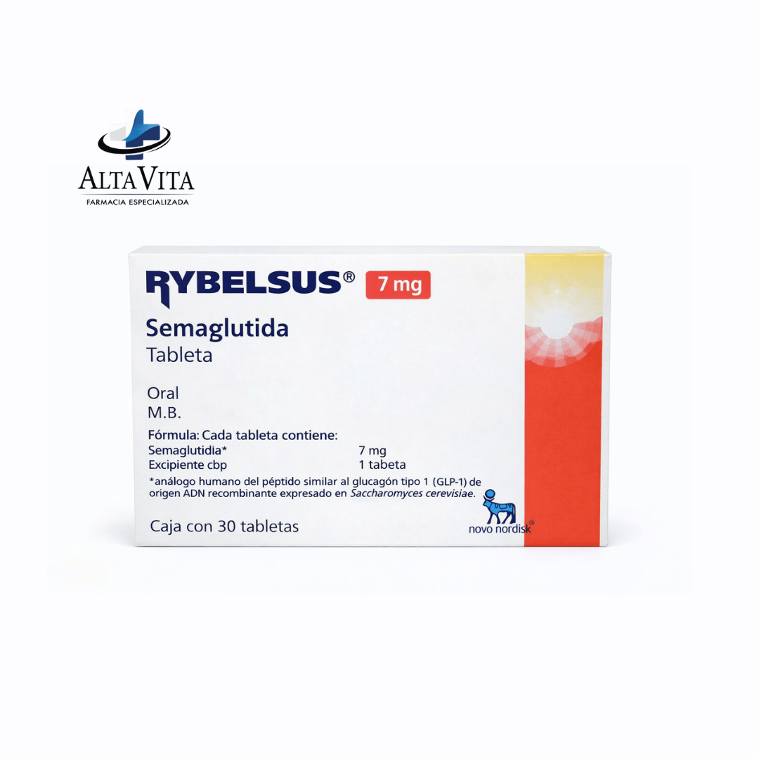 Rybelsus 7 mg C/30 Tabletas - Semaglutida - Farmacia Oncológica Alta Vita