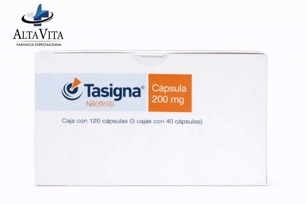 Tasigna 200 mg C/120 Capsulas - Nilotinib - Farmacia Oncológica Alta Vita