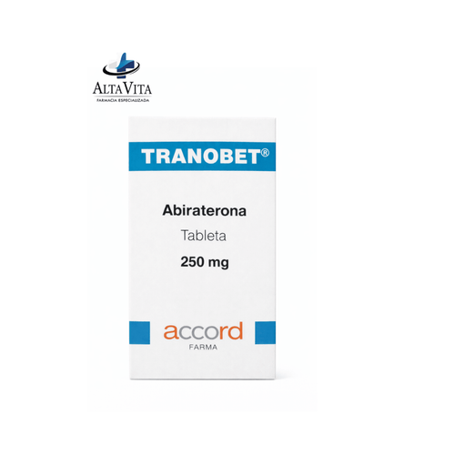Tranobet 250 mg C/120 Tabletas - Abiraterona - Farmacia Oncológica Alta Vita