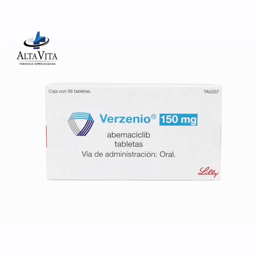 Verzenio 150 mg C/56 Tabletas - Abemaciclib - Farmacia Oncológica Alta Vita