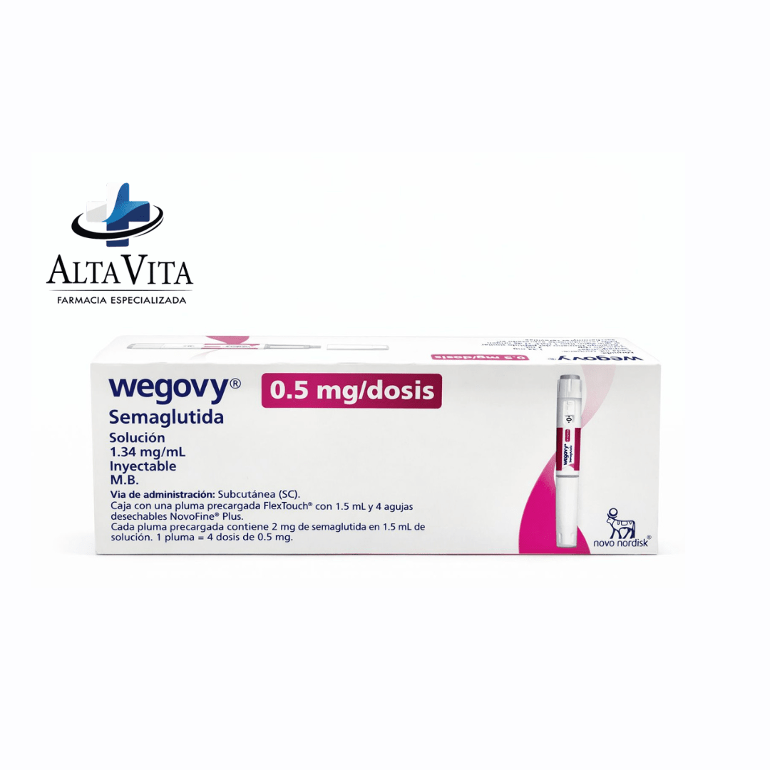 Wegoby 0.05 mg C/1 Pluma - Semaglutida - Farmacia Oncológica Alta Vita