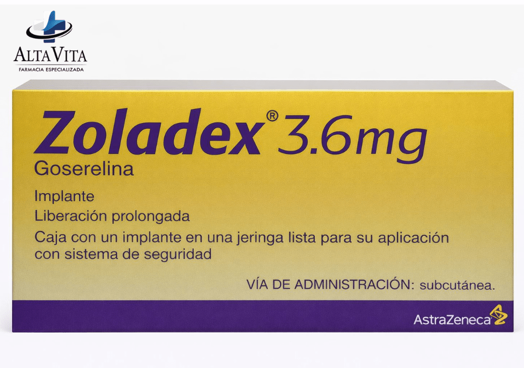 Zoladex 3.6 mg Implante Jeringa Prellenada - Goserelina - Farmacia Oncológica Alta Vita